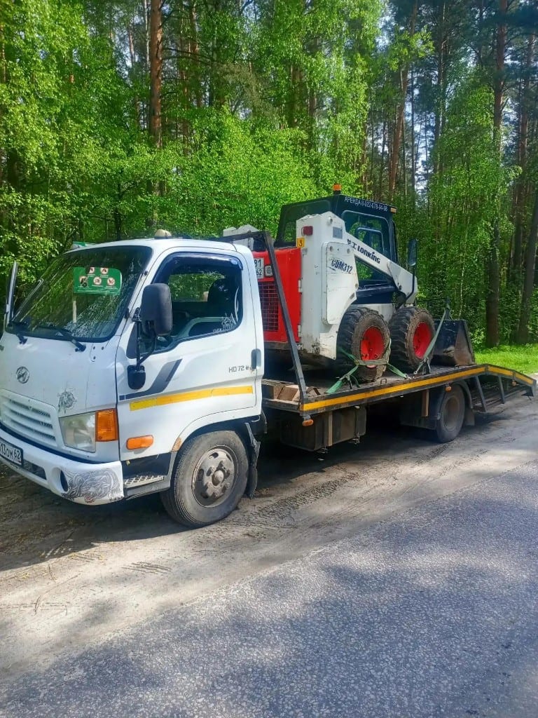 Эвакуатор Hyundai HD72, платформа до 3,5 тонн